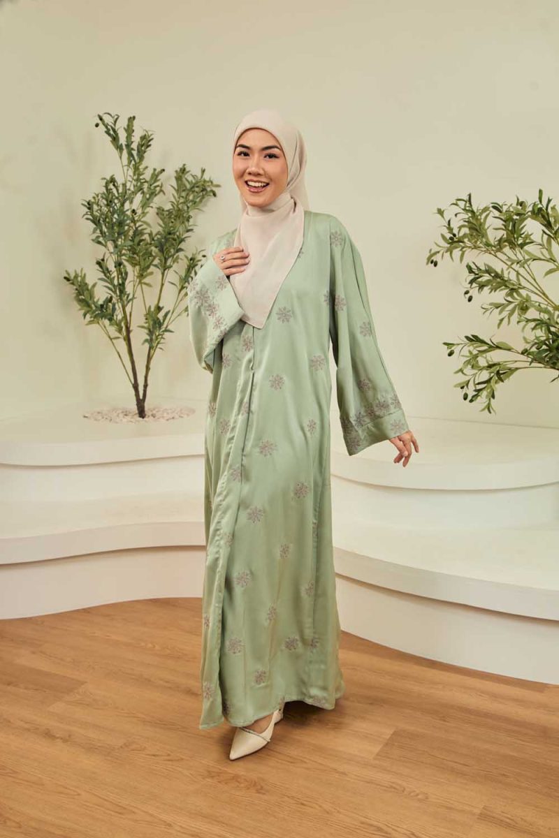 Adwaa Abaya (Sage Green)