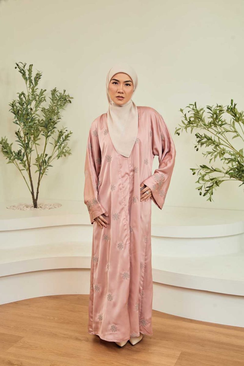Adwaa Abaya (Soft Pink)